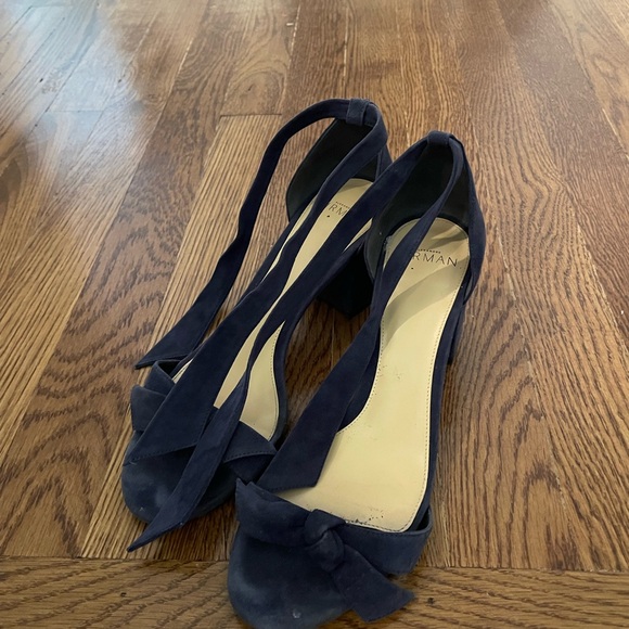 Alexandre Birman Shoes - Alexandre Birman Clarita Heels Navy size 37